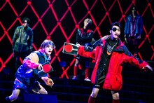 井上紋太（田中洸希）と伊達竜宗（武藤潤）。