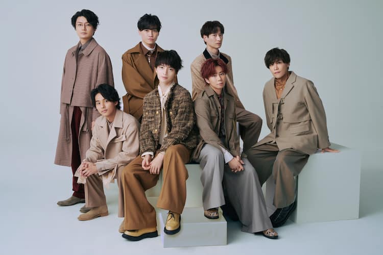 キスマイの新シングル「想花」ビジュアル公開、スリーブケースには 