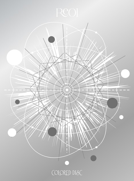 Reol「COLORED DISC」初回限定盤ジャケット