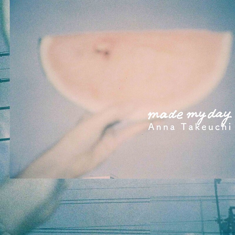 竹内アンナ「made my day feat. Takuya Kuroda / Marcus D」配信ジャケット