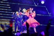 「きゃりーぱみゅぱみゅ 10th ANNIVERSARY JAPAN TOUR 2022 -TOUR FINAL- UMA 105」の様子。（Photo by AKI ISHII）