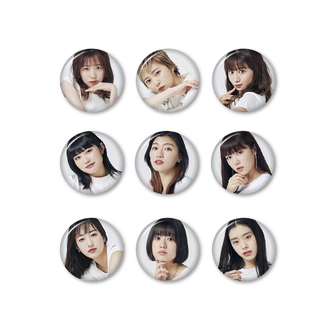 私立恵比寿中学「もっとエビ展 ～9 colors nude～」トレーディング缶バッジ