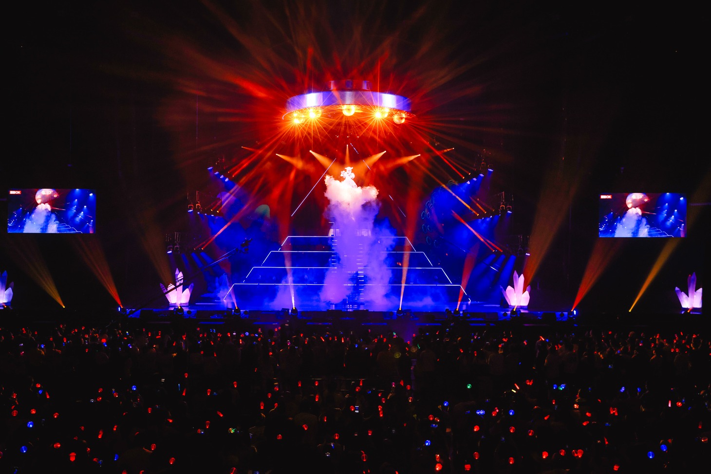 「きゃりーぱみゅぱみゅ 10th ANNIVERSARY JAPAN TOUR 2022 -TOUR FINAL- UMA 105」の様子。（Photo by AKI ISHII）