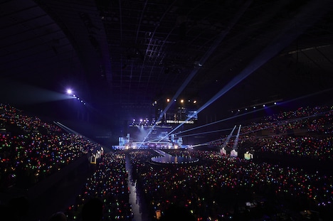 超ときめき♡宣伝部「行くぜ！超ときめき♡宣伝部 in 幕張メッセ！～星をめざして～」の様子。（写真提供：エイベックス）