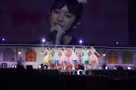 超ときめき♡宣伝部「行くぜ！超ときめき♡宣伝部 in 幕張メッセ！～星をめざして～」の様子。（写真提供：エイベックス）