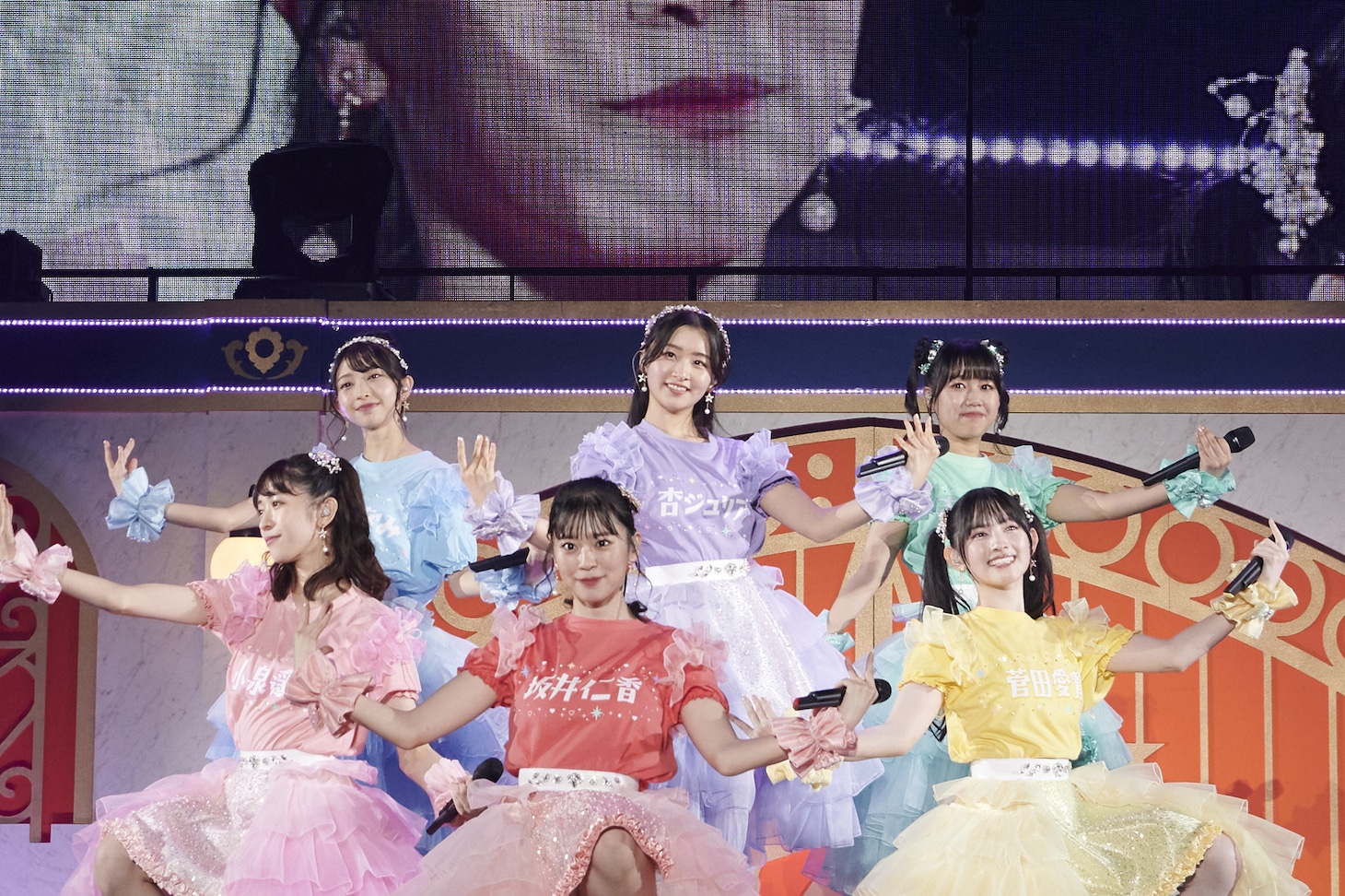 超ときめき♡宣伝部「行くぜ！超ときめき♡宣伝部 in 幕張メッセ！～星をめざして～」の様子。（写真提供：エイベックス）