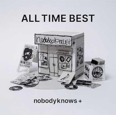 nobodyknows+「ALL TIME BEST」ジャケット