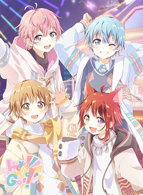 すとぷり「Here We Go!!」初回限定ライブDVD盤ジャケット