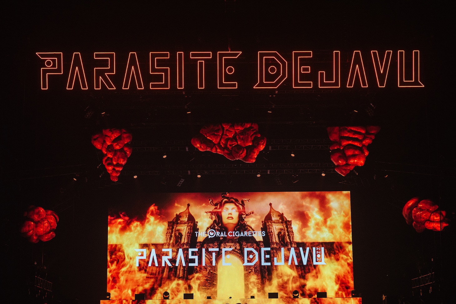 「PARASITE DEJAVU 2022 ～2DAYS ARENA SHOW in SAITAMA～」10月23日公演の様子。（撮影：ハタサトシ）