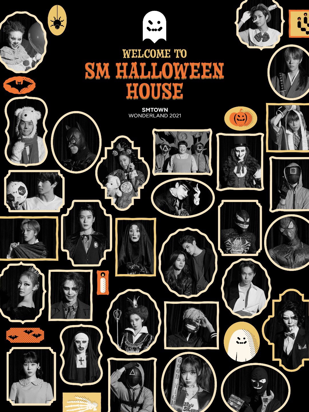 昨年開催された「SMTOWN WONDERLAND 2021」のビジュアル。（SMTOWN Twitter @SMTOWNGLOBALより）