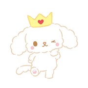 RURU（白岩瑠姫考案）。実は王子様？なプードル。寝るときはおしゃぶりが手放せない。(c) ’22 SANRIO 著作(株)サンリオ (c)LAPONE ENTERTAINMENT