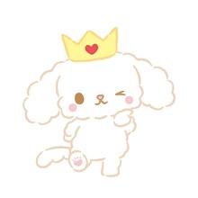 RURU（白岩瑠姫考案）。実は王子様？なプードル。寝るときはおしゃぶりが手放せない。(c) ’22 SANRIO 著作(株)サンリオ (c)LAPONE ENTERTAINMENT
