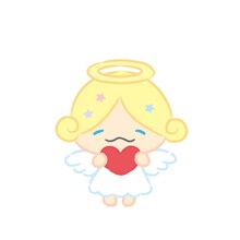 もこ（大平祥生考案）。はんなり顔の天使。人の心が読める。(c) ’22 SANRIO 著作(株)サンリオ (c)LAPONE ENTERTAINMENT