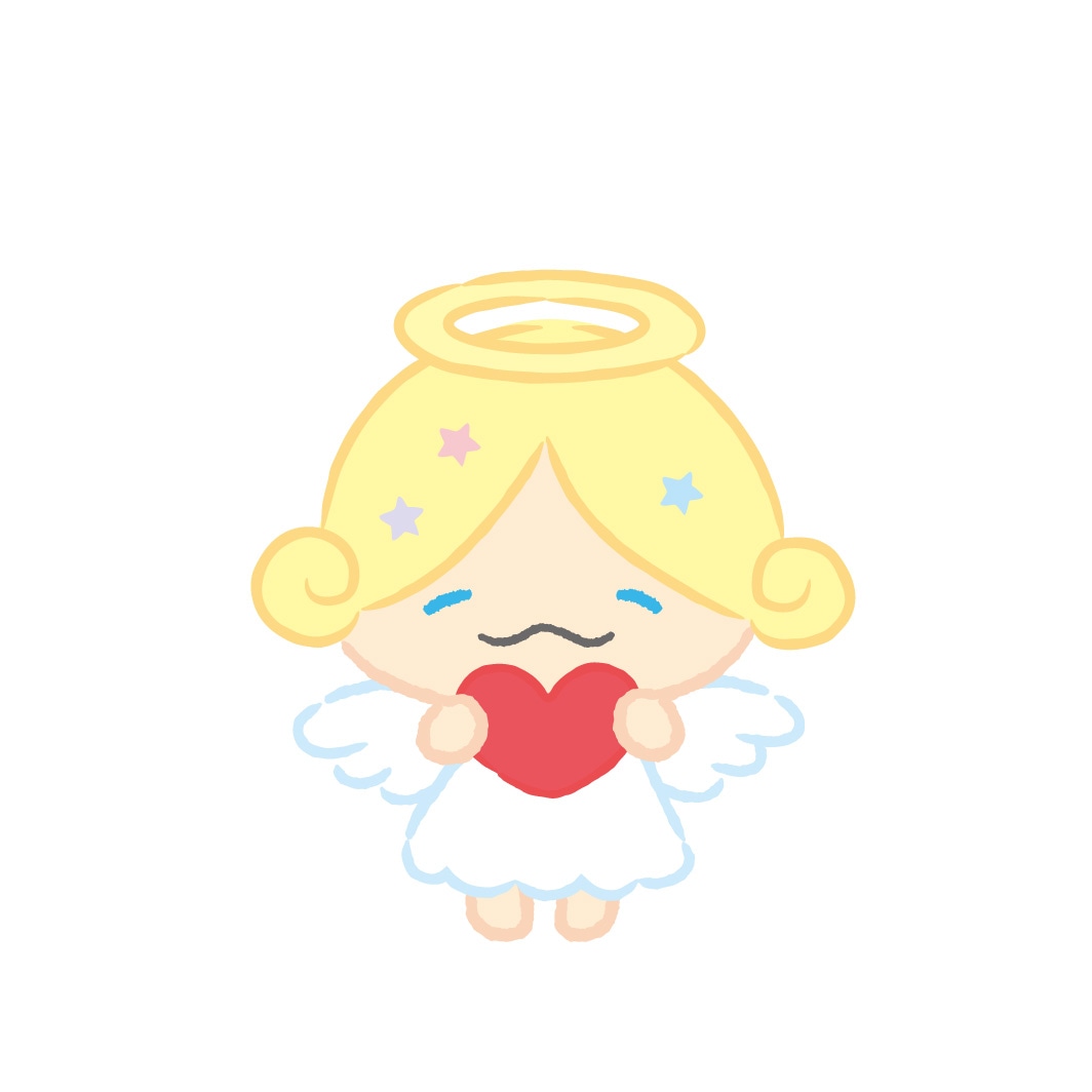 もこ（大平祥生考案）。はんなり顔の天使。人の心が読める。(c) ’22 SANRIO 著作(株)サンリオ (c)LAPONE ENTERTAINMENT