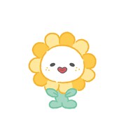 Bira（佐藤景瑚考案）。忘れんぼうでヘンテコなお花。趣味は占い。(c) ’22 SANRIO 著作(株)サンリオ (c)LAPONE ENTERTAINMENT