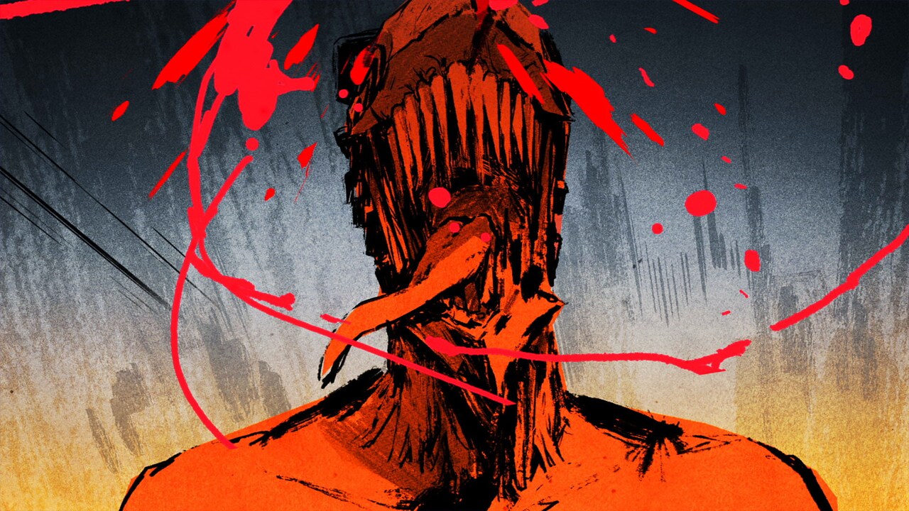 「チェンソーマン」第3話ノンクレジットエンディング映像より。(c)藤本タツキ／集英社・ＭＡＰＰＡ