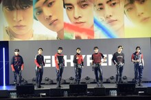 ENHYPEN「定め」ショーケースイベントの様子。