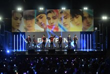 ENHYPEN「定め」ショーケースイベントの様子。