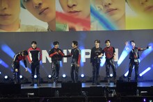 ENHYPEN「定め」ショーケースイベントの様子。