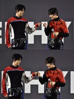 左からHEESEUNG、JUNGWON。