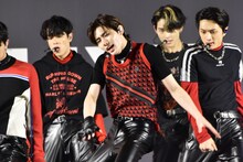 ENHYPEN「定め」ショーケースイベントの様子。