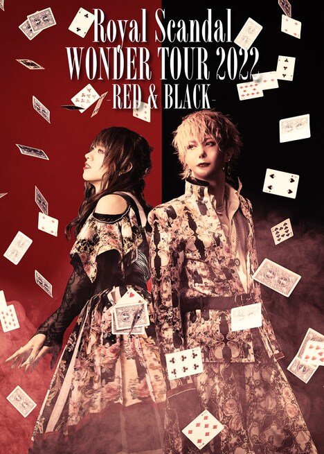 Royal Scandal「Royal Scandal WONDER TOUR 2022 -RED & BLACK-」告知ビジュアル
