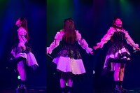 回転する中山莉子。