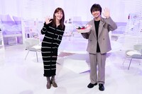 左から本田翼、三浦大知。（写真提供：NHK）