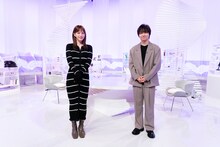 左から本田翼、三浦大知。（写真提供：NHK）