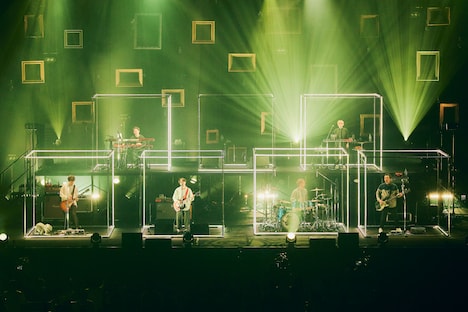 「ASIAN KUNG-FU GENERATION Tour 2022『プラネットフォークス』」横浜アリーナ公演の様子。（撮影：山川哲矢）