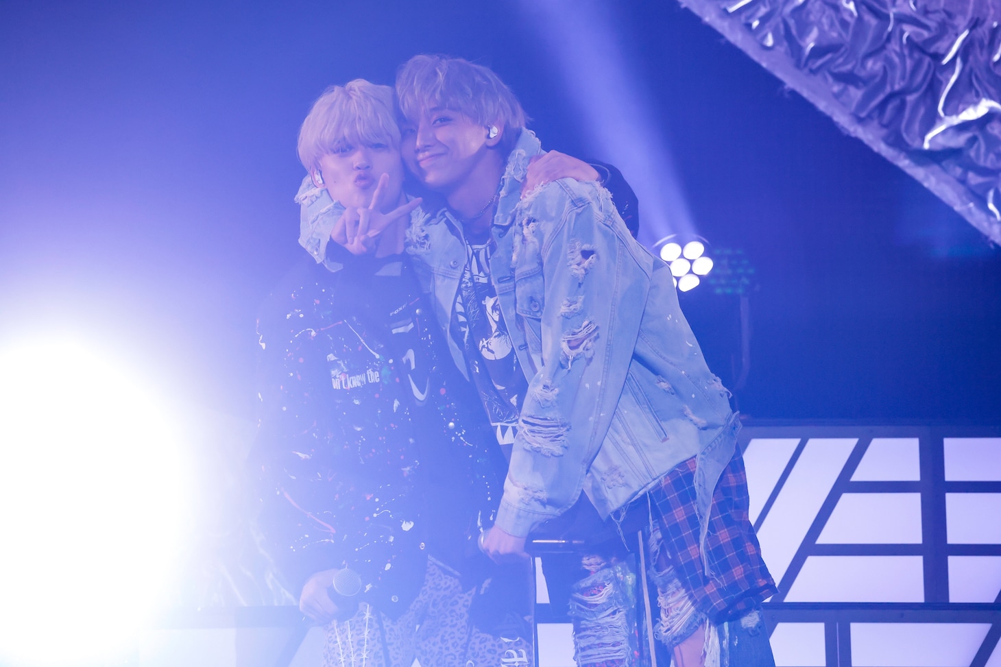 REIとHAYATO。