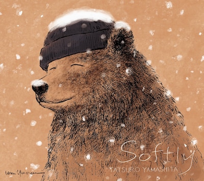 山下達郎「SOFTLY」“ウィンター・パッケージ”ジャケット