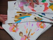 坂本慎太郎「ある日のこと（One Day）」MVのイラスト原画。