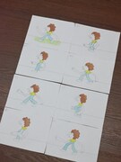 坂本慎太郎「ある日のこと（One Day）」MVのイラスト原画。