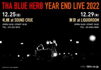 THA BLUE HERB「YEAR END LIVE 2022」ビジュアル