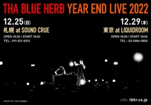 THA BLUE HERB「YEAR END LIVE 2022」ビジュアル