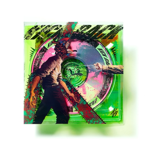 米津玄師「KICK BACK」映像盤パッケージ (c)藤本タツキ／集英社・ＭＡＰＰＡ (c)2022 米津玄師／REISSUE RECORDS