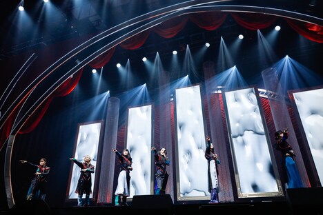 BiSHのパフォーマンスの様子。（撮影：上山陽介）