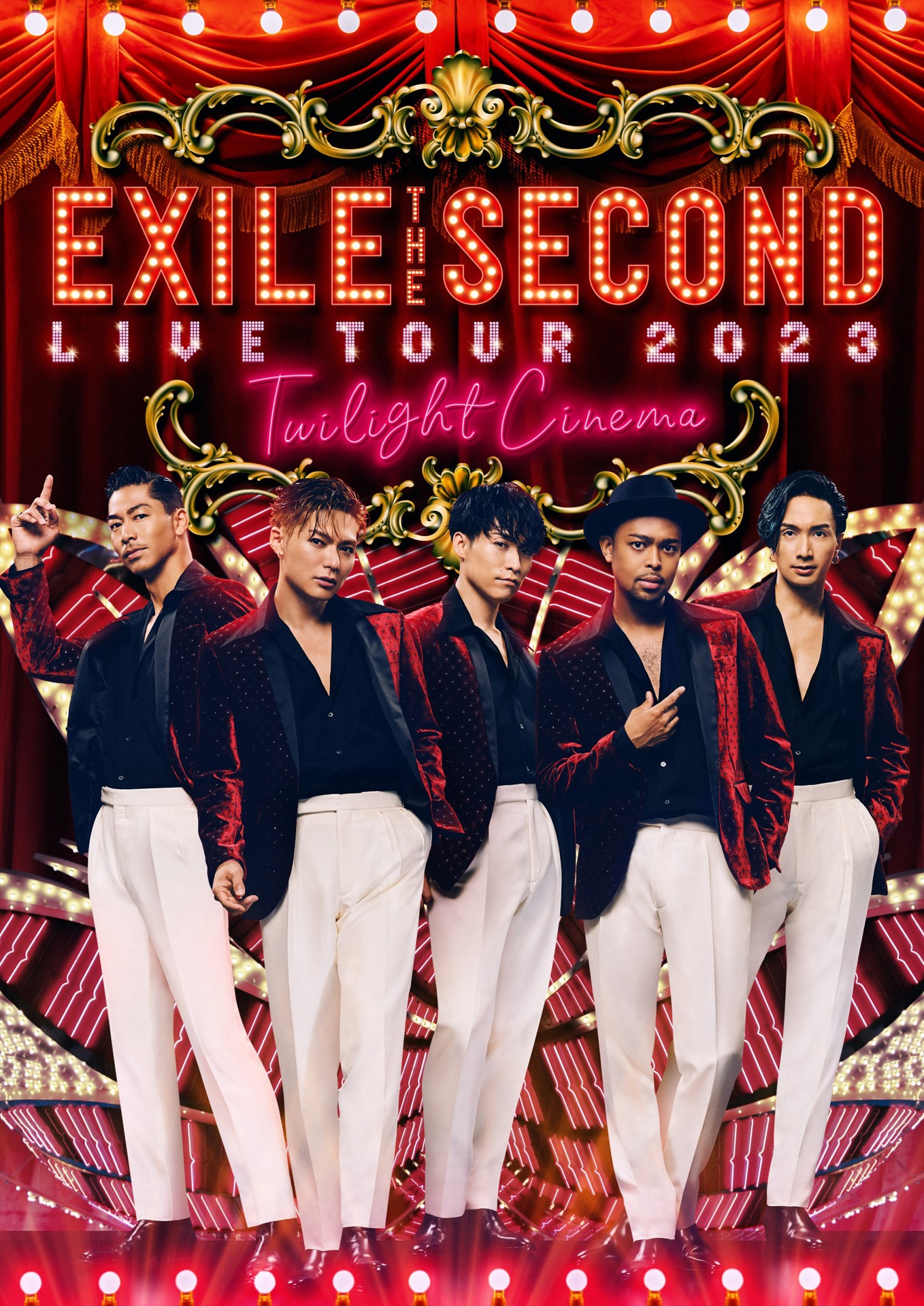 「EXILE THE SECOND LIVE TOUR 2023 ～Twilight Cinema～」ビジュアル