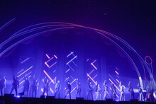 THE RAMPAGE from EXILE TRIBEのパフォーマンスの様子。（撮影：岸田哲平）