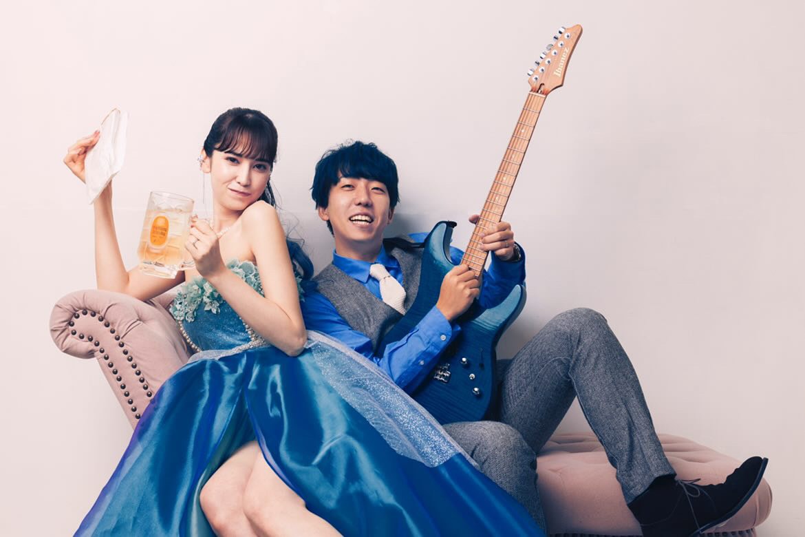 藤城アンナとNeko Hackerセラが結婚「音楽とお酒が大好きな二人で笑いの絶えない毎日を」
