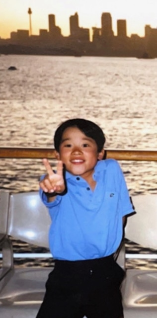 9歳の頃。
