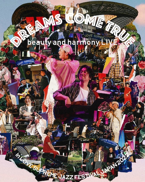 DREAMS COME TRUE「DREAMS COME TRUE beauty and harmony LIVE in LOVE SUPREME JAZZ FESTIVAL JAPAN 2022」ジャケット