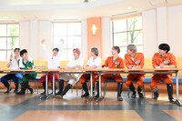 クイズ大会の様子。