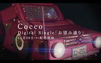 Cocco「お望み通り」ティザー映像より。