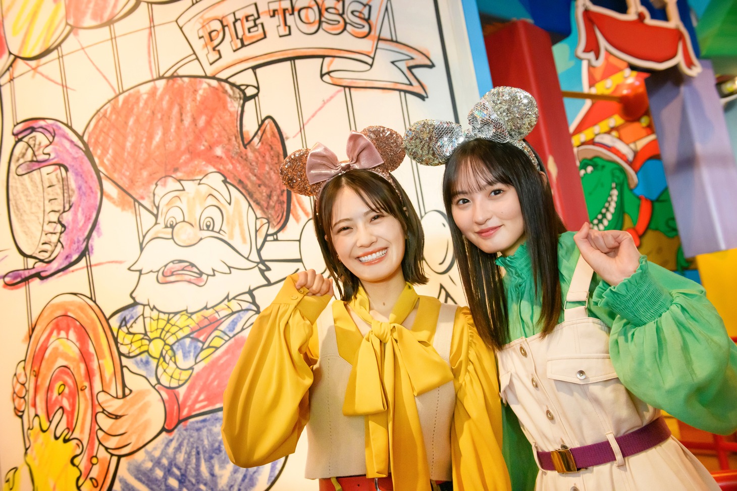清宮レイと遠藤さくら。(c)Disney (c)Disney/Pixar
