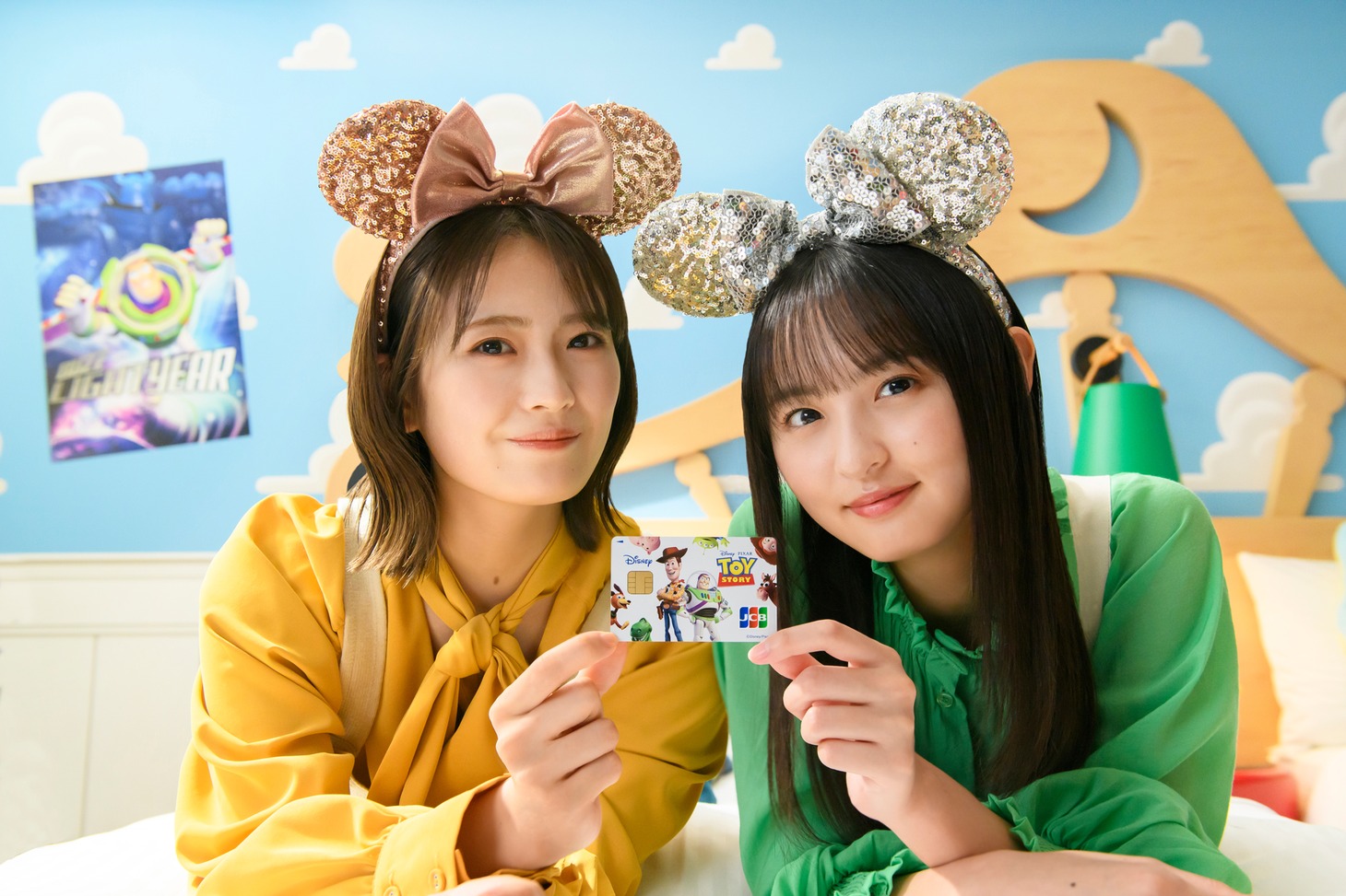 清宮レイと遠藤さくら。(c)Disney (c)Disney/Pixar
