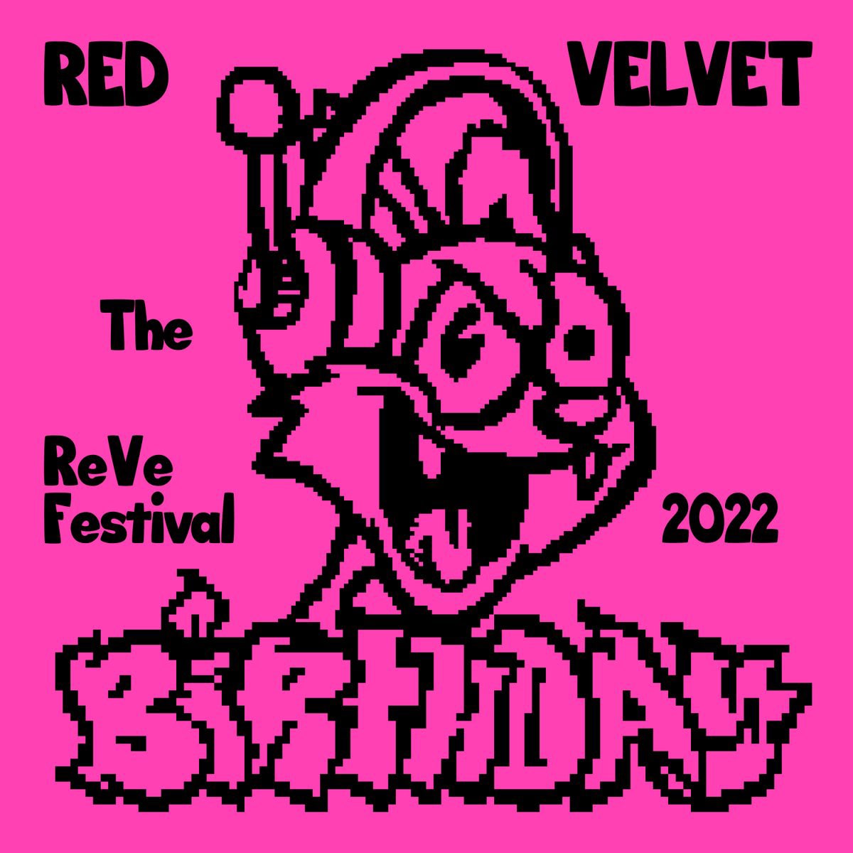 「The ReVe Festival 2022 - Birthday」告知ビジュアル（Red Velvet Twitter @RVsmtownより）