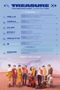 TREASURE「THE SECOND STEP : CHAPTER TWO」トラックリスト