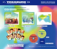 TREASURE「THE SECOND STEP : CHAPTER TWO」CD＋DVD＋スマプラムービー＆ミュージック盤の特典ビジュアル。